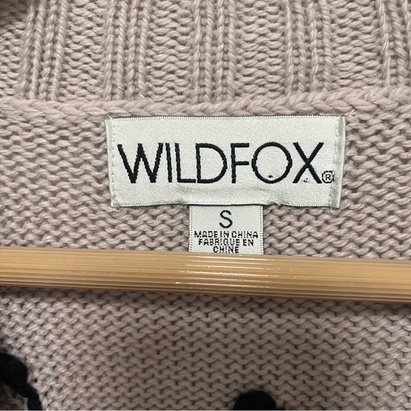 Wildfox Ciao Bella Knit Sweater Wool & Alpaca Blend Size Small - Picture 6 of 12